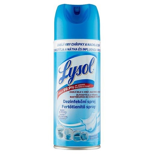 Lysol desin. sprej svěží vůně 400ml Lysol desin. sprej svěží vůně 400ml - Drogerie Koupelna a WC Dezinfekce a plísně